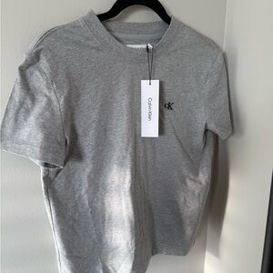 Calvin Klein Heather Grey Tee NWT